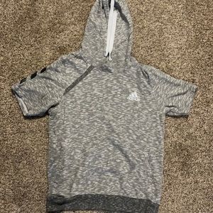 Adidas hooded short sleeve t-shirt